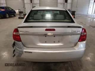 2005 Chevrolet Malibu LT with VIN 1G1ZU54825F100218, listed as a Copart auction lot 80264734 with 156,471 mi miles and Salvage title. Bid and sale history available at DreamBid. Image 6.
