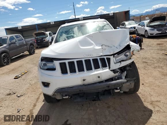 ✅ 2015 Jeep Grand Cherokee Overland • VIN: 1C4RJFCT7FC717371 • Lot: 80313135. Listed on Copart with 129,977 mi. Free auction sales archive from the USA and detailed vehicle history report at DreamBid. Image 5.