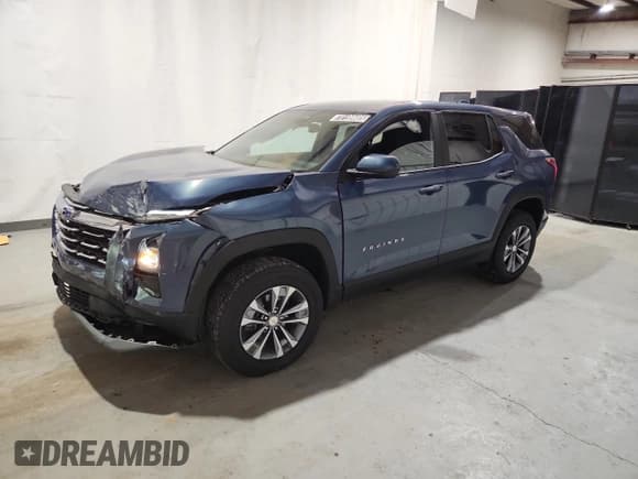 ✅ 2025 Chevrolet Equinox FWD LT • VIN: 3GNAXHEG4SL226317 • Lot: 70199685. Wystawiony na Copart z przebiegiem 21 541 mil. Bezpłatny archiwum sprzedaży aukcyjnych z USA i szczegółowy raport historii pojazdu na DreamBid. Zdjęcie 1.