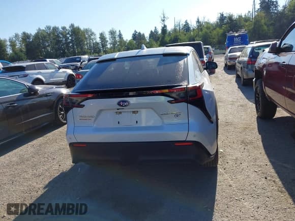 ✅ 2023 Toyota bZ4X XLE • VIN: JTMABABA1PA023608 • Lot: 42841759. Listed on IAAI with 15,253 mi. Free auction sales archive from the USA and detailed vehicle history report at DreamBid. Image 16.