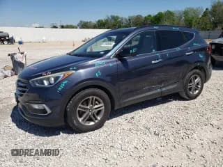 ✅ 2017 Hyundai Santa Fe 2.4L • VIN: 5XYZU3LB6HG412293 • Лот: 47908384. Опубликован ранее на Copart с пробегом 116 330 миль. Бесплатный доступ к архиву аукционных продаж из США и подробный отчёт об истории автомобиля на DreamBid. Изображение 1.