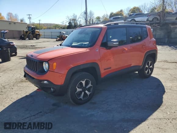 ✅ 2019 Jeep Renegade Trailhawk • VIN: ZACNJBC10KPJ94719 • Lot: 87364805. Wystawiony na Copart z przebiegiem 22 983 mil. Bezpłatny archiwum sprzedaży aukcyjnych z USA i szczegółowy raport historii pojazdu na DreamBid. Zdjęcie 1.