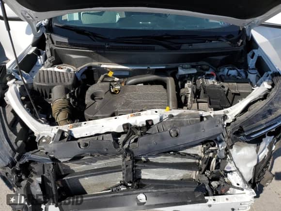 2024 Chevrolet Equinox LT with VIN 3GNAXUEG9RL234058, listed as a Copart auction lot 80144995 with 32,724 mi miles and Salvage title. Bid and sale history available at DreamBid. Image 12.