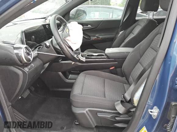 2025 Chevrolet Equinox FWD LT with VIN 3GNAXHEG6SL219613, listed as a Copart auction lot 50754305 with 8,451 mi miles and Salvage title. Bid and sale history available at DreamBid. Image 7.