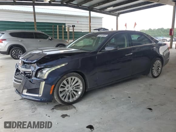 ✅ 2017 Cadillac CTS Luxury RWD • VIN: 1G6AR5SX2H0191307 • Lot: 62635805. Listed on Copart with 29,247 mi. Free auction sales archive from the USA and detailed vehicle history report at DreamBid. Image 1.