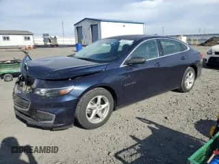 2016 Chevrolet Malibu LS z VIN 1G1ZB5ST0GF246536, wystawiony jako Copart lot #90065875 z przebiegiem 105 729 mil mil oraz Szkoda całkowita • Salvage title. Historia ofert i sprzedaży dostępna na DreamBid. Obrazek 1.