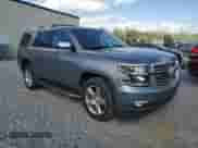 2020 Chevrolet Tahoe Premier with VIN 1GNSKCKC1LR216510, listed as a Copart auction lot 57627705 with 113,495 mi miles and Salvage title. Bid and sale history available at DreamBid. Image 4.