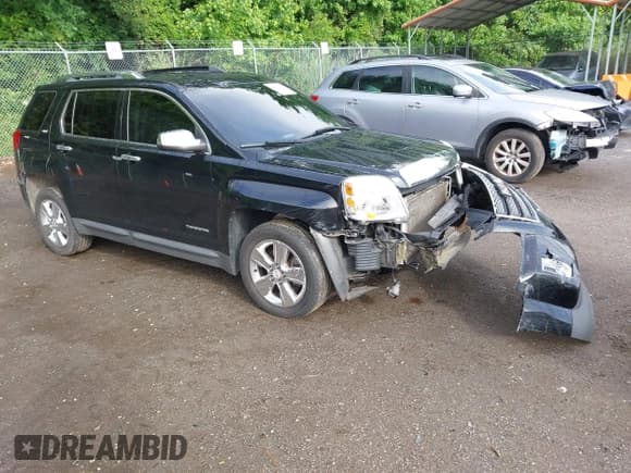 ✅ 2015 GMC Terrain SLT • VIN: 2GKFLYE36F6158222 • Lot: 42345090. Listed on IAAI with 78,716 mi. Free auction sales archive from the USA and detailed vehicle history report at DreamBid. Image 1.