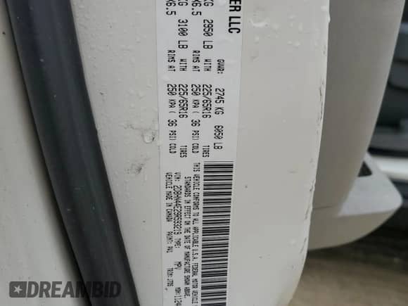 2009 Dodge Grand Caravan SE with VIN 2D8HN44E29R593219, listed as a Copart auction lot 85507595 with 202,155 mi miles and Salvage title. Bid and sale history available at DreamBid. Image 13.