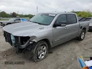 ✅ 2022 Ram 1500 Lone Star • VIN: 1C6RREFT7NN113229 • Lot: 51820405. Wystawiony na Copart z przebiegiem 103 354 mil. Bezpłatny archiwum sprzedaży aukcyjnych z USA i szczegółowy raport historii pojazdu na DreamBid. Zdjęcie 1.