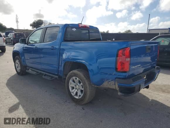 2022 Chevrolet Colorado 2WD LT с VIN 1GCGSCEN2N1106997, выставлен на аукционе Copart как лот 85531875 с пробегом 92 214 миль миль и Списание • Salvage title. История ставок и продаж доступна на DreamBid. Изображение 2.