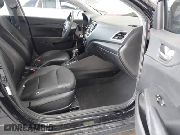 2019 Hyundai Accent SEL with VIN 3KPC24A3XKE076925, listed as a IAAI auction lot 43124037 with 68,100 mi miles and . Bid and sale history available at DreamBid. Image 5.
