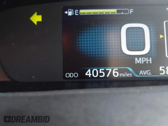 ✅ 2022 Toyota Prius L Eco • VIN: JTDKAMFU4N3184081 • Lot: 42862684. Listed on IAAI with 40,576 mi. Free auction sales archive from the USA and detailed vehicle history report at DreamBid. Image 12.