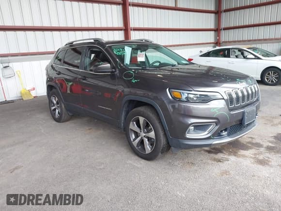 ✅ 2021 Jeep Cherokee Limited • VIN: 1C4PJMDX3MD200654 • Lot: 42739119. Listed on IAAI with 45,540 mi. Free auction sales archive from the USA and detailed vehicle history report at DreamBid. Image 1.