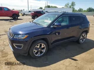✅ 2020 Jeep Compass Limited • VIN: 3C4NJDCBXLT163897 • Lot: 63123355. Wystawiony na Copart z przebiegiem 23 706 mil. Bezpłatny archiwum sprzedaży aukcyjnych z USA i szczegółowy raport historii pojazdu na DreamBid. Zdjęcie 1.