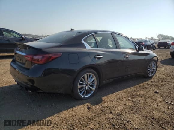 ✅ 2019 Infiniti Q50 Luxe • VIN: JN1EV7AR3KM590299 • Lot: 67845785. Listed on Copart with 103,117 mi. Free auction sales archive from the USA and detailed vehicle history report at DreamBid. Image 3.