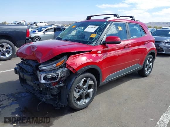 ✅ 2022 Hyundai Venue Limited • VIN: KMHRC8A37NU177565 • Lot: 41735253. Listed on IAAI with Not provided. Free auction sales archive from the USA and detailed vehicle history report at DreamBid. Image 2.