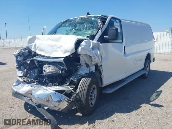 ✅ 2022 GMC Savana Cargo • VIN: 1GTW7AF73N1219312 • Lot: 42335510. Listed on IAAI with Not provided. Free auction sales archive from the USA and detailed vehicle history report at DreamBid. Image 2.