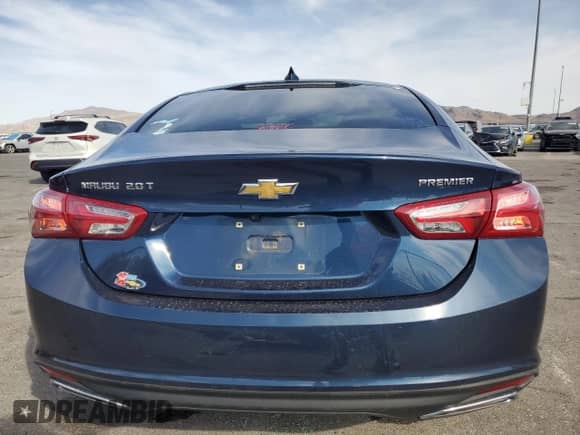2022 Chevrolet Malibu Premier with VIN 1G1ZE5SX3NF194097, listed as a Copart auction lot 49655005 with 28,819 mi miles and Salvage title. Bid and sale history available at DreamBid. Image 6.