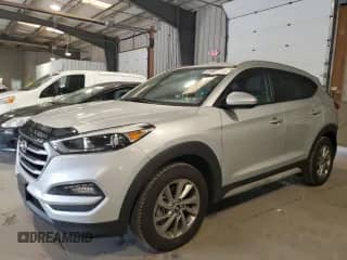 2018 Hyundai Tucson SEL with VIN KM8J3CA45JU643092, listed as a Copart auction lot 81602295 with 91,933 mi miles and Salvage title. Bid and sale history available at DreamBid. Image 1.