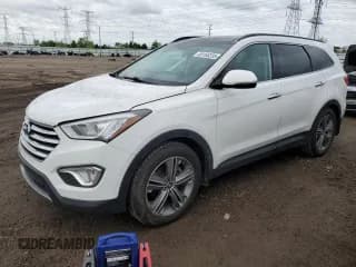 ✅ 2016 Hyundai Santa Fe Limited • VIN: KM8SR4HF2GU133484 • Лот: 58156335. Опубликован ранее на Copart с пробегом 120 428 миль. Бесплатный доступ к архиву аукционных продаж из США и подробный отчёт об истории автомобиля на DreamBid. Изображение 1.