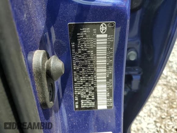 ✅ 2022 Toyota Corolla SE • VIN: 5YFS4MCE3NP125941 • Lot: 60933925. Wystawiony na Copart z przebiegiem 48 202 mil. Bezpłatny archiwum sprzedaży aukcyjnych z USA i szczegółowy raport historii pojazdu na DreamBid. Zdjęcie 13.