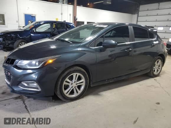 2018 Chevrolet Cruze LT with VIN 3G1BD6SM3JS625236, listed as a Copart auction lot 70992085 with 215,222 mi miles and Salvage title. Bid and sale history available at DreamBid. Image 1.