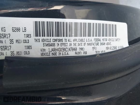 ✅ 2010 Jeep Commander Sport • VIN: 1J4RH4GK9AC147040 • Lot: 41638090. Wystawiony na IAAI z przebiegiem 89 212 mil. Bezpłatny archiwum sprzedaży aukcyjnych z USA i szczegółowy raport historii pojazdu na DreamBid. Zdjęcie 9.