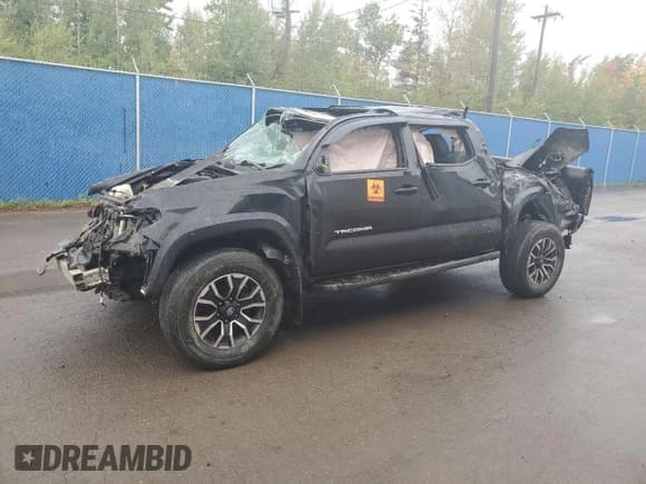 ✅ 2020 Toyota Tacoma SR5 • VIN: 5TFCZ5AN6LX220457 • Lot: 83972535. Listed on Copart with Not provided. Free auction sales archive from the USA and detailed vehicle history report at DreamBid. Image 1.