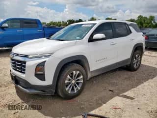 2025 Chevrolet Equinox FWD LT z VIN 3GNAXHEG3SL186277, wystawiony jako Copart lot #83816265 z przebiegiem 12 920 mil mil oraz Szkoda całkowita • Salvage title. Historia ofert i sprzedaży dostępna na DreamBid. Obrazek 1.