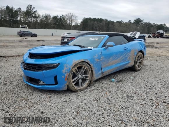 ✅ 2022 Chevrolet Camaro 1LT • VIN: 1G1FB3DX1N0128504 • Лот: 87809835. Опубликован ранее на Copart с пробегом 15 578 миль. Бесплатный доступ к архиву аукционных продаж из США и подробный отчёт об истории автомобиля на DreamBid. Изображение 1.