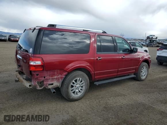 ✅ 2014 Ford Expedition Max Limited • VIN: 1FMJK2A59EEF31403 • Лот: 48234855. Опубликован ранее на Copart с пробегом 201 497 миль. Бесплатный доступ к архиву аукционных продаж из США и подробный отчёт об истории автомобиля на DreamBid. Изображение 3.