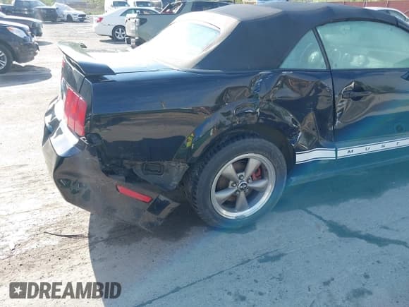 ✅ 2006 Ford Mustang Standard • VIN: 1ZVFT84N265223476 • Lot: 42191760. Listed on IAAI with 141,662 mi. Free auction sales archive from the USA and detailed vehicle history report at DreamBid. Image 6.