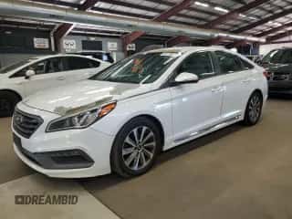 2015 Hyundai Sonata Limited with VIN 5NPE34AFXFH063576, listed as a Copart auction lot 85728625 with 145,511 mi miles and Clean title. Bid and sale history available at DreamBid. Image 1.