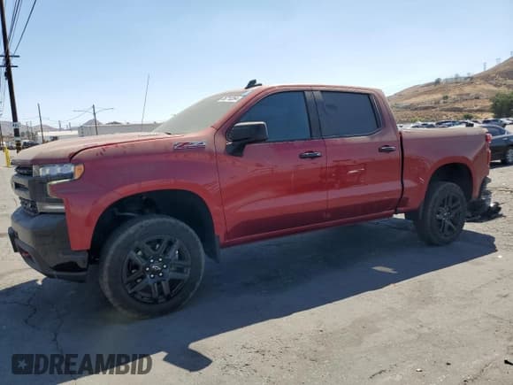 ✅ 2022 Chevrolet Silverado 1500 • VIN: 1GCUYFET0NZ229278 • Лот: 66710264. Опубликован ранее на Copart с пробегом 24 417 миль. Бесплатный доступ к архиву аукционных продаж из США и подробный отчёт об истории автомобиля на DreamBid. Изображение 1.