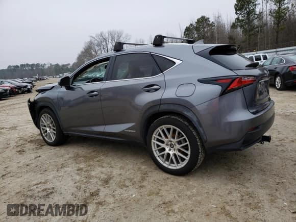 ✅ 2016 Lexus NX 300h • VIN: JTJYWRBZ7G2010098 • Lot: 37626824. Listed on Copart with Not provided. Free auction sales archive from the USA and detailed vehicle history report at DreamBid. Image 2.
