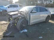 ✅ 2023 Audi Q8 Prestige • VIN: WA1FVBF12PD041802 • Лот: 42403705. Опубликован ранее на Copart с пробегом 10 338 миль. Бесплатный доступ к архиву аукционных продаж из США и подробный отчёт об истории автомобиля на DreamBid. Изображение 1.