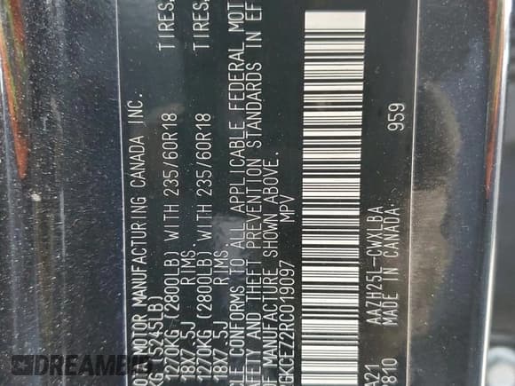 ✅ 2024 Lexus NX 350h Premium • VIN: 2T2GKCEZ2RC019097 • Лот: 92077525. Опубликован ранее на Copart с пробегом 10 102 миль. Бесплатный доступ к архиву аукционных продаж из США и подробный отчёт об истории автомобиля на DreamBid. Изображение 13.