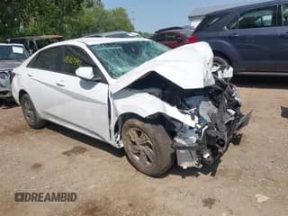 ✅ 2025 Hyundai Elantra SE • VIN: KMHLL4DGXSU943958 • Lot: 42407792. Listed on IAAI with 2,483 mi. Free auction sales archive from the USA and detailed vehicle history report at DreamBid. Image 1.