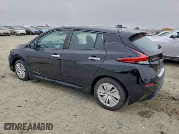 ✅ 2019 Nissan LEAF S • VIN: 1N4AZ1CP7KC319377 • Lot: 96842615. Listed on Copart with 53,743 mi. Free auction sales archive from the USA and detailed vehicle history report at DreamBid. Image 2.