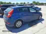 2017 Hyundai Accent SE with VIN KMHCT5AE7HU313283, listed as a Copart auction lot 58184555 with 130,763 mi miles and Salvage title. Bid and sale history available at DreamBid. Image 3.