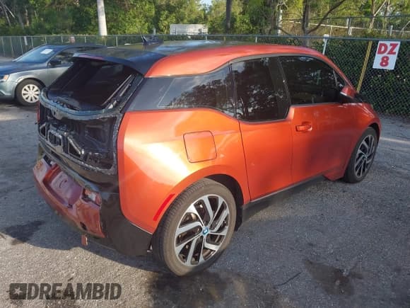 ✅ 2014 BMW i3 • VIN: WBY1Z2C50EV283795 • Lot: 42311864. Listed on IAAI with 41,277 mi. Free auction sales archive from the USA and detailed vehicle history report at DreamBid. Image 4.
