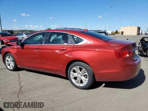 2014 Chevrolet Impala LT z VIN 2G1125S31E9157416, wystawiony jako Copart lot #82299945 z przebiegiem 186 389 mil mil oraz Szkoda całkowita • Salvage title. Historia ofert i sprzedaży dostępna na DreamBid. Obrazek 2.