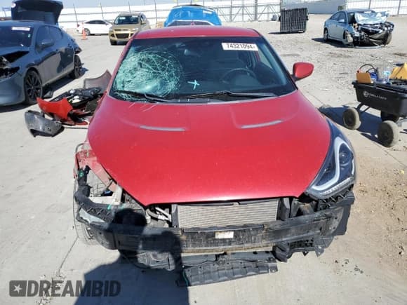 ✅ 2012 Hyundai Veloster w/Gray Int • VIN: KMHTC6AD2CU020008 • Lot: 74321094. Wystawiony na Copart z przebiegiem 114 712 mil. Bezpłatny archiwum sprzedaży aukcyjnych z USA i szczegółowy raport historii pojazdu na DreamBid. Zdjęcie 5.