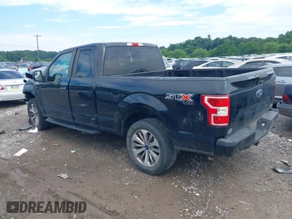 ✅ 2018 Ford F-150 XL • VIN: 1FTEX1EP1JFA54659 • Lot: 42638446. Listed on IAAI with 132,386 mi. Free auction sales archive from the USA and detailed vehicle history report at DreamBid. Image 3.