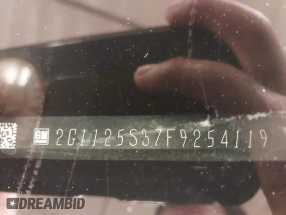 ✅ 2015 Chevrolet Impala LT • VIN: 2G1125S37F9254119 • Lot: 43293245. Listed on IAAI with 169,551 mi. Free auction sales archive from the USA and detailed vehicle history report at DreamBid. Image 9.