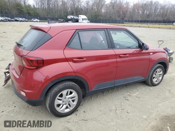 ✅ 2021 Hyundai Venue SE • VIN: KMHRB8A39MU066548 • Lot: 49152605. Listed on Copart with 64,568 mi. Free auction sales archive from the USA and detailed vehicle history report at DreamBid. Image 3.