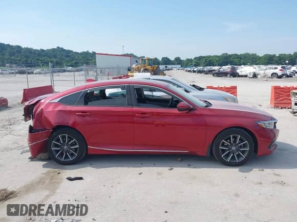 2022 Honda Accord EX-L z VIN 1HGCV1F54NA051284, wystawiony jako IAAI lot #42586775 z przebiegiem 41 476 mil mil oraz . Historia ofert i sprzedaży dostępna na DreamBid. Obrazek 12.