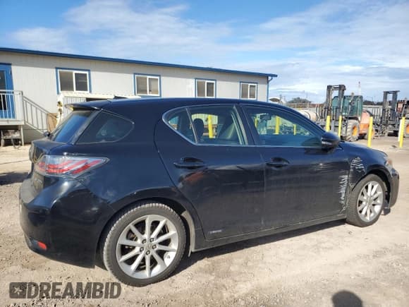✅ 2012 Lexus CT 200h Premium • VIN: JTHKD5BH9C2109612 • Lot: 81641215. Listed on Copart with 153,846 mi. Free auction sales archive from the USA and detailed vehicle history report at DreamBid. Image 3.