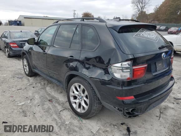 ✅ 2012 BMW X5 35i • VIN: 5UXZV4C54CL758450 • Lot: 91230955. Listed on Copart with 193,759 mi. Free auction sales archive from the USA and detailed vehicle history report at DreamBid. Image 2.